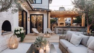 Modern Concrete Patio